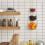 3 Tier Fruit, Vegetable Kitchen Storage Basket Hanging Basket(Copper) 6