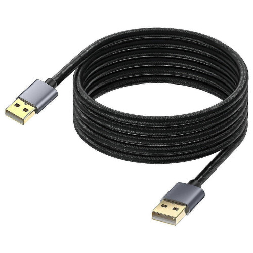 Cable de extensión USB 2.0 tipo A macho a macho de 10 m y 480 Mbps, adecuado para cámaras digitales,