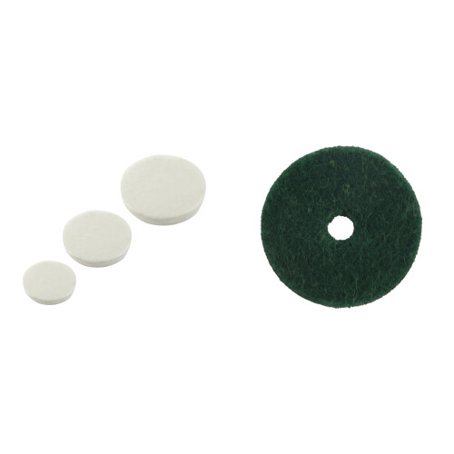 17pcs Clarinet Leather Pads for Exquisite Wind Instrument 1