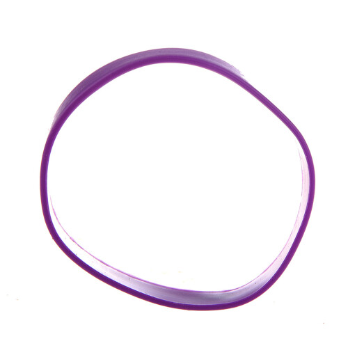 Pulsera de silicona verde 1