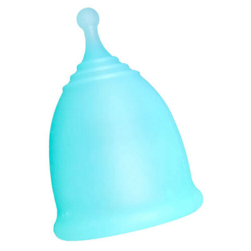 Coppetta mestruale anti-perdita in silicone ANYTIME Women L trasparente 2