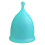 Coppetta mestruale anti-perdita in silicone ANYTIME Women L trasparente 2