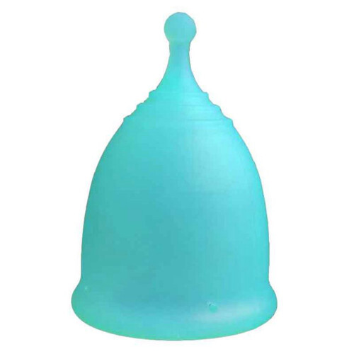 Coppetta mestruale anti-perdita in silicone ANYTIME Women L trasparente 1