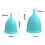 Coppetta mestruale anti-perdita in silicone ANYTIME Women L trasparente 4