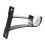 4 Pack Single Curtain Rod Brackets for Aluminum Alloy Curtain (Black) 5