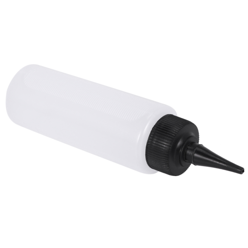 150ml Salon Hair white+black Applicator Bottle Scale Hairdressing 2
