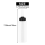 150ml Salon Hair white+black Applicator Bottle Scale Hairdressing 1