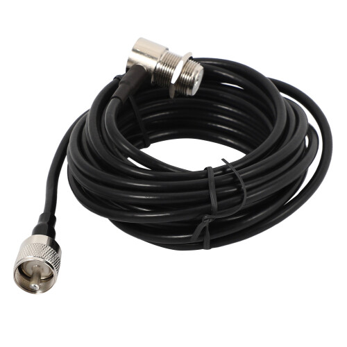 Συνδέσεις 16ft RG58 PL259 UHF σε SO239 για καλώδιο κεραίας αυτοκινήτου 2