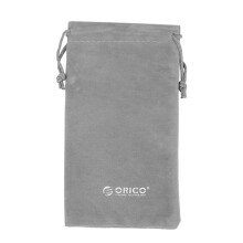 Vandtæt 180x100mm mobiltelefon harddisk grå taske til opbevaring