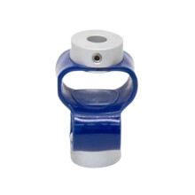 Flexible coupling D23L32 Stype, plastic, flexible eccentric declination, plastic, elastic motor drive coupling, clamping extension (4 x 4 mm) 4x4mm