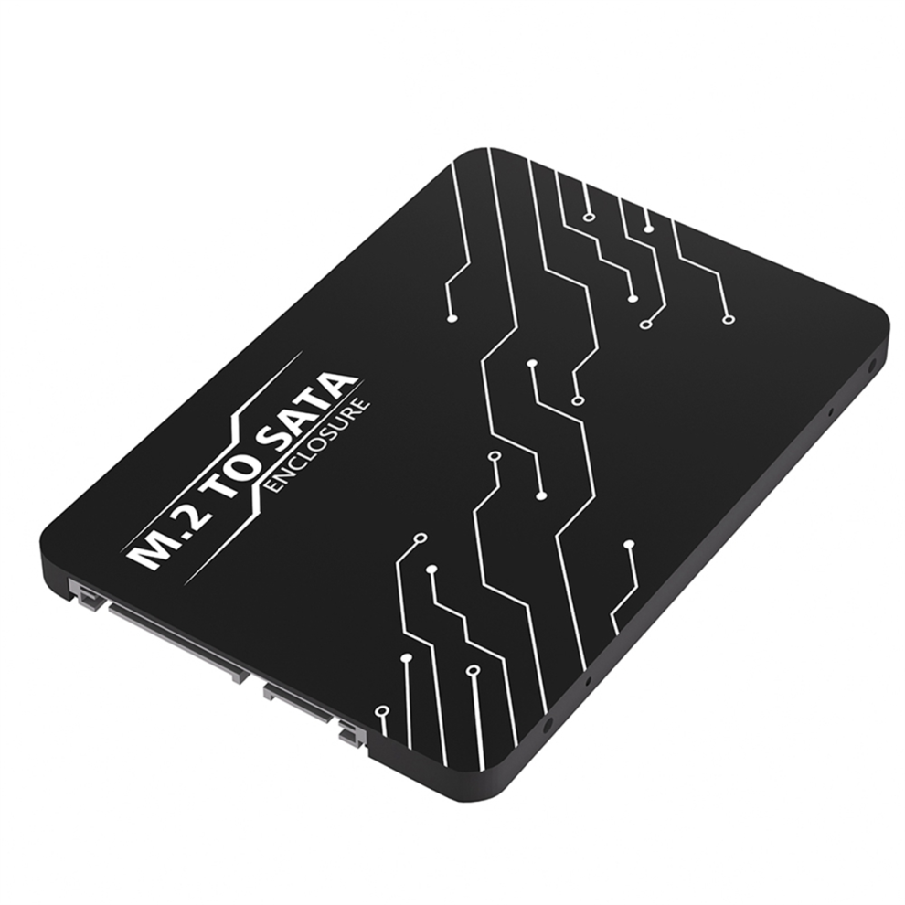 M.2 Adapter To 2.5 Sata Enclosure, Support 2230 2242 2260 2280 4713377194093