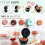 Min MakeWaffle household pumpkin machine children breakfast machine mini baking machine mini machine EU plug Ref: 8735 4