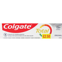 Colgate Toothpaste Total Original Care 75ml (Pack of 6)