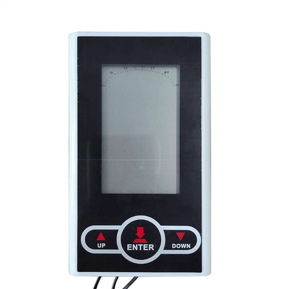 Elliptical Tachometer Analogue  Monitor Speedometer with LCD Display, Heart Rate Tracker for Gym, Speed Measurement, Calorie and Distance Measurement