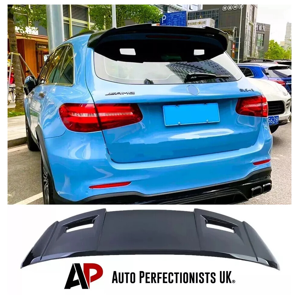 For Mercedes Glc Class X253 Roof Spoiler Boot Wing Lip Suv 2015+ Black 5061072661082