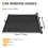 2Pcs 40X45CM Sonnenschutz Versenkbare Auto Sonnenschutz Seite Sunproof 4