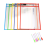 6-pack herbruikbare whiteboardhoezen, diverse kleuren beschermhoes 2