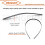 (4 PCS)Front Wipers For Seat Leon 2005-2012 Wiper Blade Rubber 26"+26" Car Windshield Windscreen Accessories 3