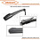 (4 PCS)Front Wipers For Seat Leon 2005-2012 Wiper Blade Rubber 26"+26" Car Windshield Windscreen Accessories 4