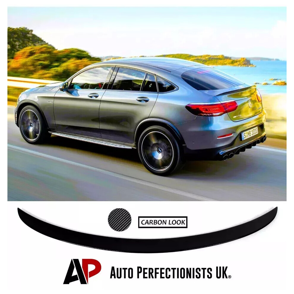 For Mercedes Glc Class Coupe C253 Carbon Boot Spoiler Lip Wing Kit 2015+ 5061072661150