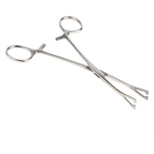 Trekantåbningstang Klemme Piercingtang Rustfrit stål