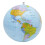 Inflatable World Globe for Playing or Teaching on Beach, Parties, Geography 1
