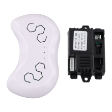 Elektrische kinderauto LB-RX-2.4G met afstandsbediening en ontvanger