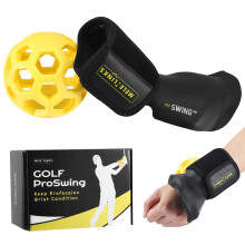 Golf Swing Trainer Ball, Golf Grip Training Aids, Golf Assistant Wrist Trainer For Golfer Beginner