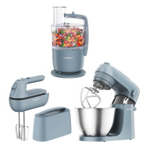 Go Food Processor, Stand & Hand Mixer Storm Blue
