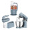 Kenwood Go Food Processor, Stand & Hand Mixer Storm Blue 1