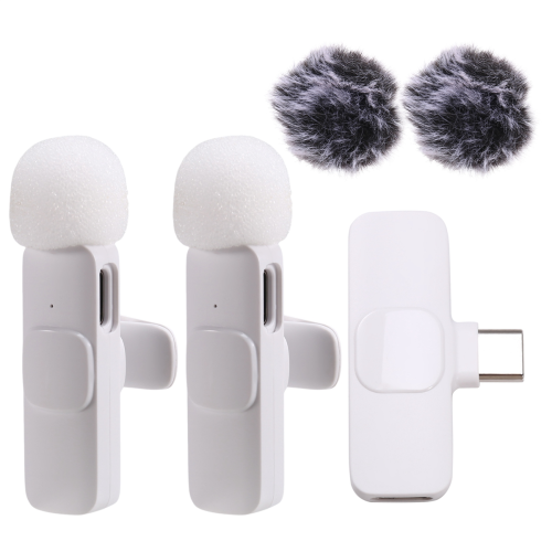 Wireless Lavalier Microphone Audio Video Recording Mini Microphone 1