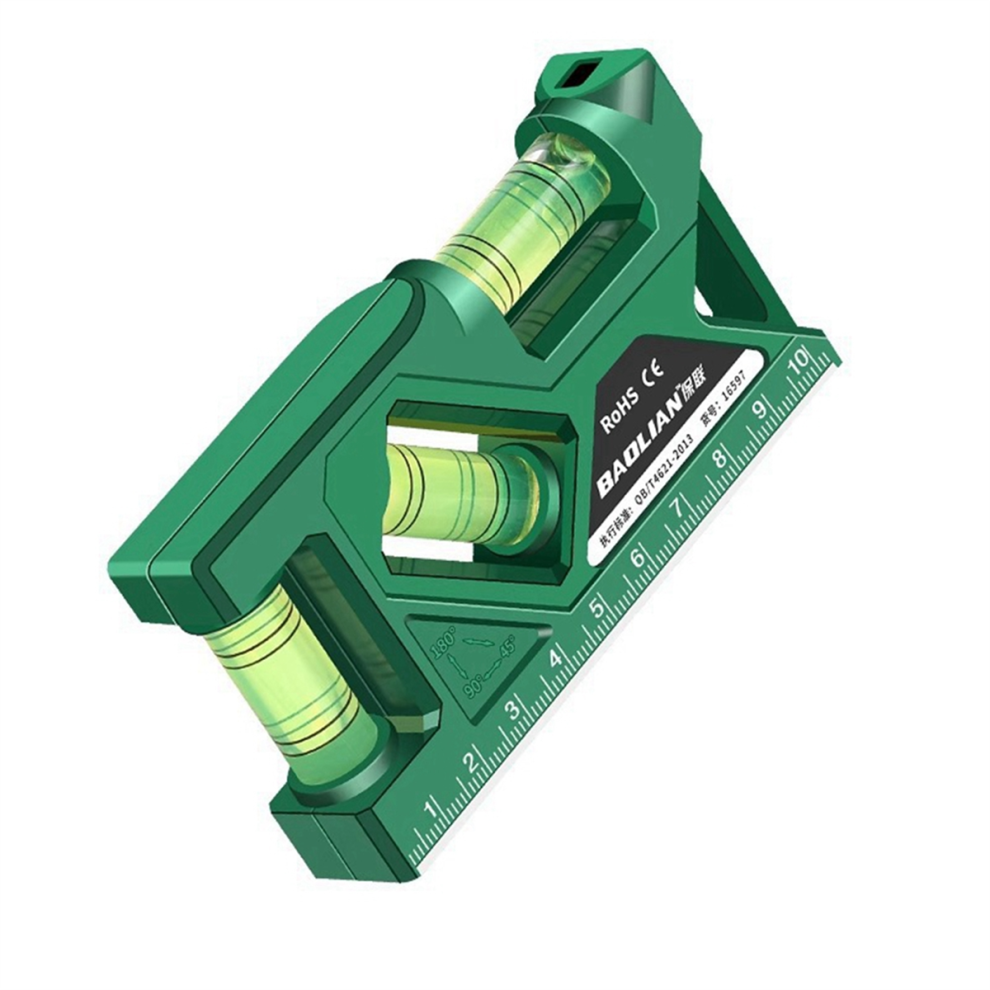 Mini Level Horizontal Vertical Measurement Metric Protractor 4713377156763