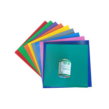 Magic Jump Professionelles Vinyl-Reparatur-Patch-Set fr aufblasbare Hpfburgen, enthlt mehrfarbige Vinyl-Patches mit groem 4-Unzen-HH66-Vinylklebe