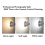 Ampoules LED pour éclairage photographique 85 W, culot E27, avec télécommande 4