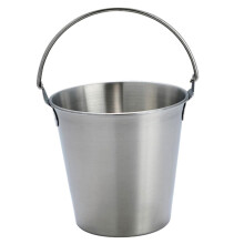 Ice Storage Bucket Handle Metal Chips Bucket Snack Bucket French Fries