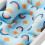 Blue Rainbow Baby Bath Cushion Pad Mesh Support Mat 5