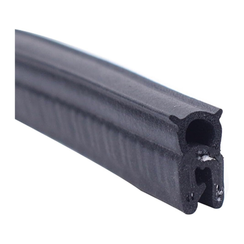 Uchannel Rubber Edge Trim, Rubber Seal, U Rubber Seal Strips 6.56 Feet (17Mm X 8Mm) 6276012991924