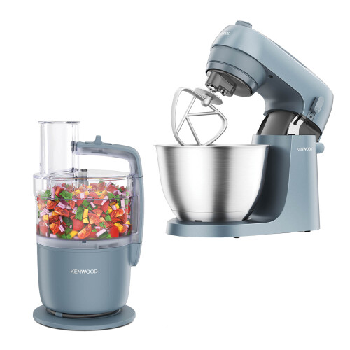 Kenwood Kenwood Go Food Processor, Stand Mixer Storm Blue