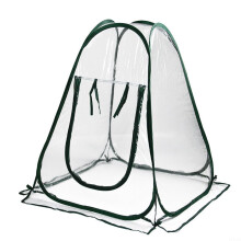 Mini Greenhouse Shelter for Small Plants Weather Resistant PVC Cover with Easy Setup