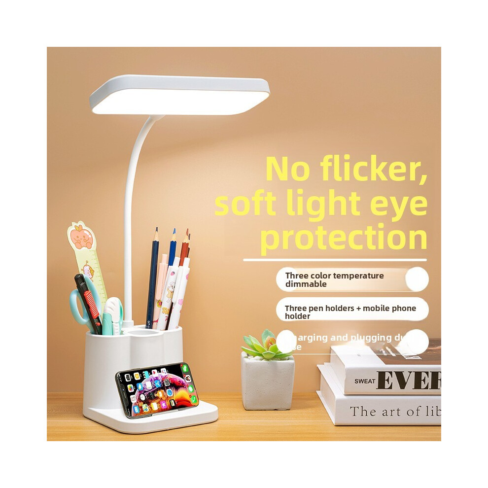 Student Modern Minimalist Desk Lamp Touch Control Eye Caring Led Room Dorm Study