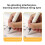 Led On Clip Desk Lamp Adjustable Brightness Room Reading Light Study Bedside 6