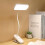 Led On Clip Desk Lamp Adjustable Brightness Room Reading Light Study Bedside 1