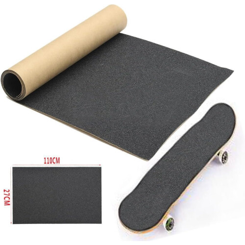 110x 27cm waterproof skateboard longboard sandpaper carrying 2