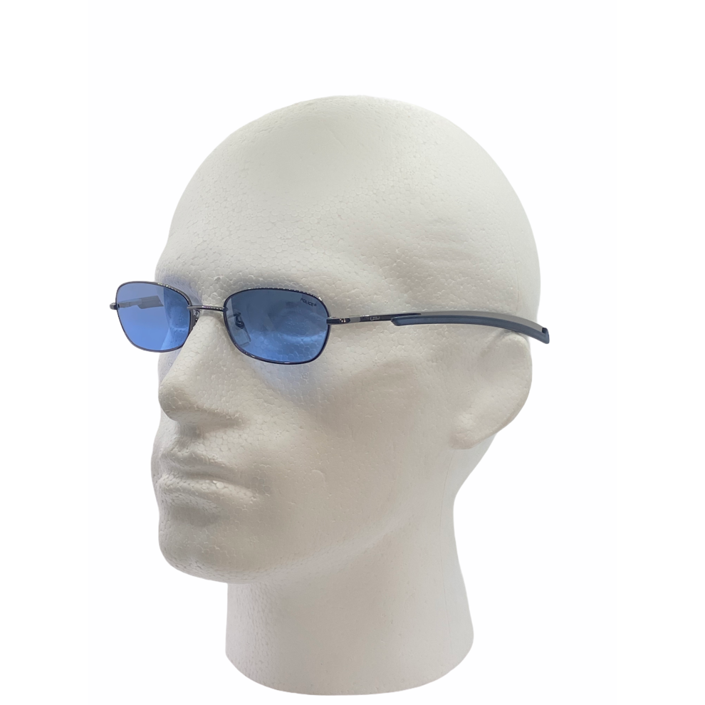 Police Vintage Sunglasses S2765 Color 0568 Blue
