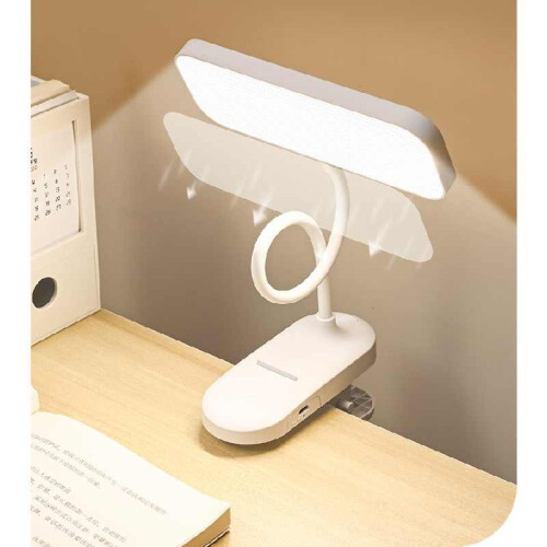 On Clip Led Desk Lamp Adjustable Brightness Room Reading Bedside Light Study 2