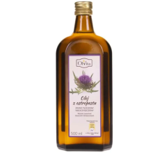 Milk thistle oil, cold-pressed, Dietary Supplement, Ol'Vita 500 ml