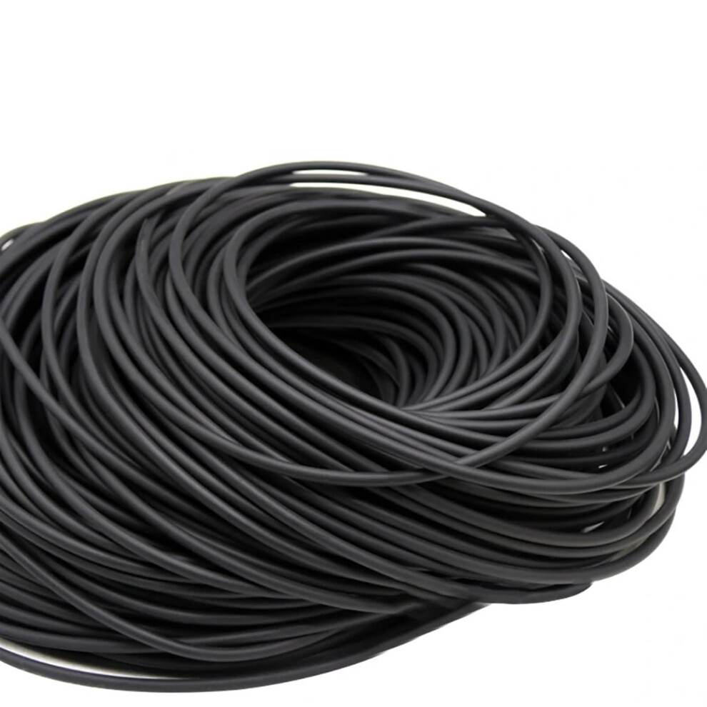 Exclusion Strip Fluor Rubber, Diameter 215 Mm, Oring Seal, Black, 1 Meter 6276012994598