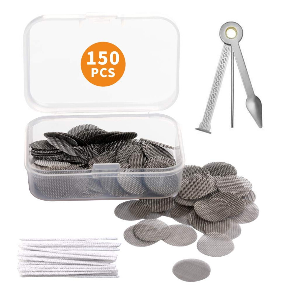 YUNDE Stainless Steel Screen Pipe Filter 15mm with Storage Box  Cleaners