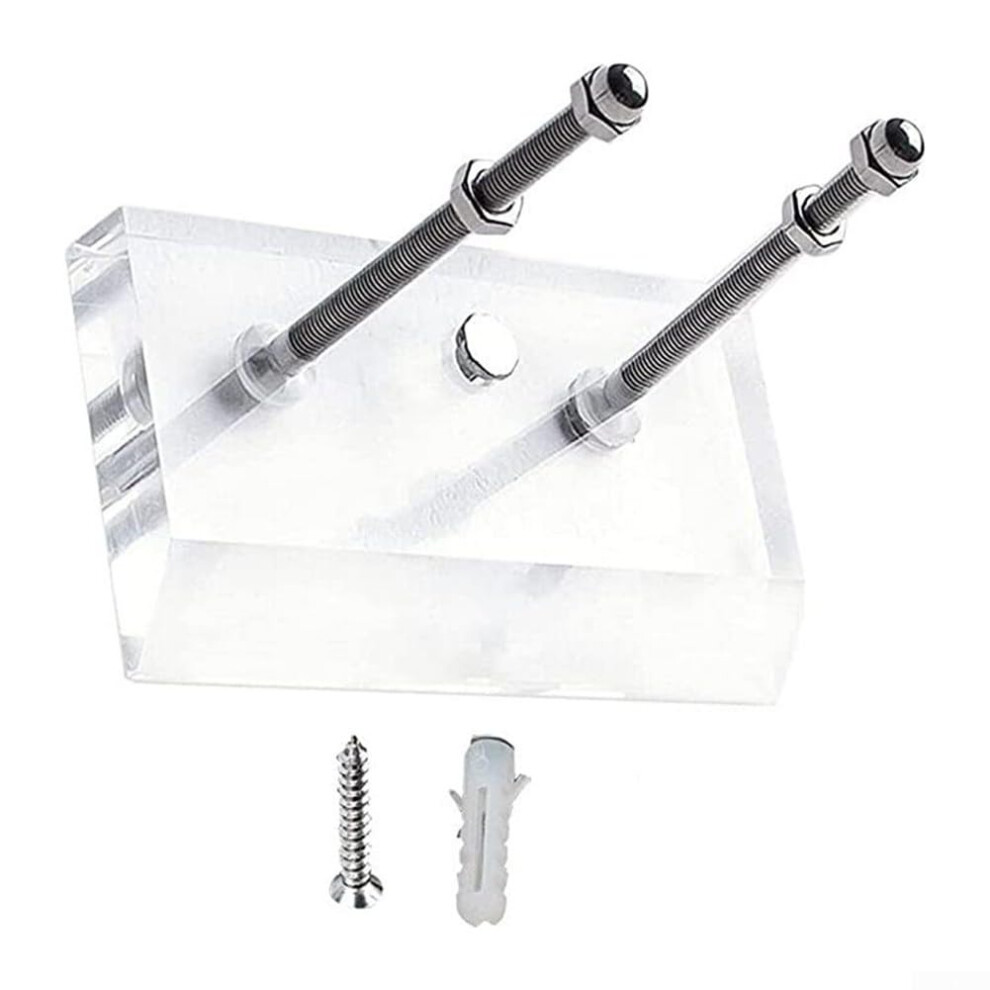 Floating Skateboard Hanger Made Of Acrylic, Sleek Wall Mount For Your Favorite Decks (Transparent) 6493810209673