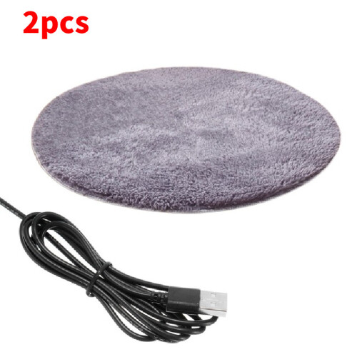 (Gray) Heat Usb Pet Pad Electric Heated Mat Blanket Dog Cat Winter Sleeping Bed Cushion